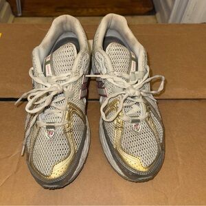 Silver & Gold (&Pink) 1906R Sneakers